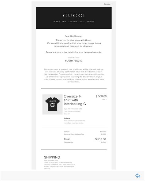 gucci online ordering.